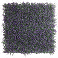 Purple Lavender Foliage Artificial Vertical Garden Green Wall Panel 40×40in 11 SQ FT – UV Resistant – Commercial Grade