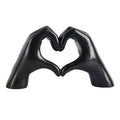 NNEOBA Nordic Style Heart Gesture Sculpture